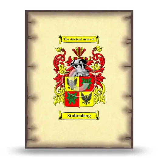 Stoltenberg Coat of Arms Print