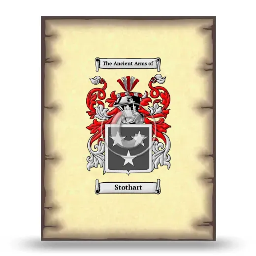 Stothart Coat of Arms Print
