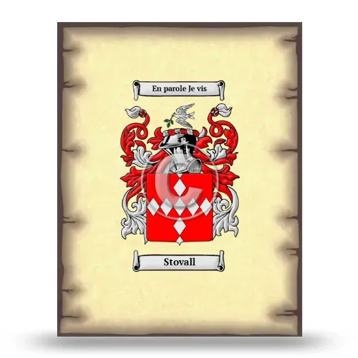 Stovall Coat of Arms Print