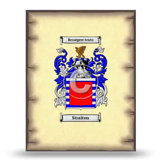 Straiton Coat of Arms Print