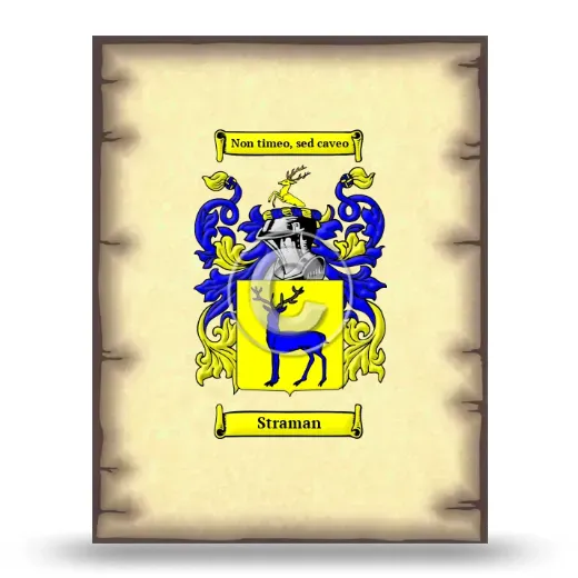 Straman Coat of Arms Print