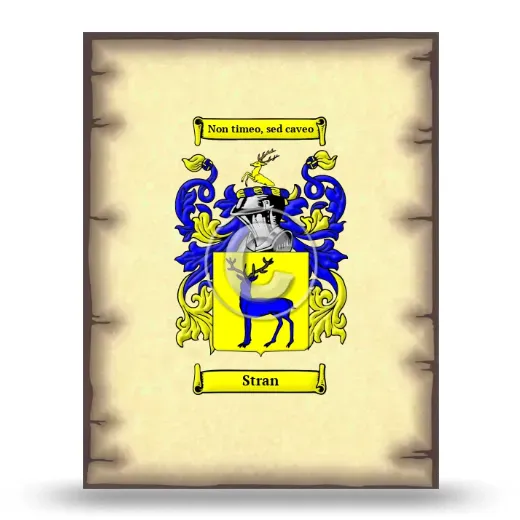 Stran Coat of Arms Print