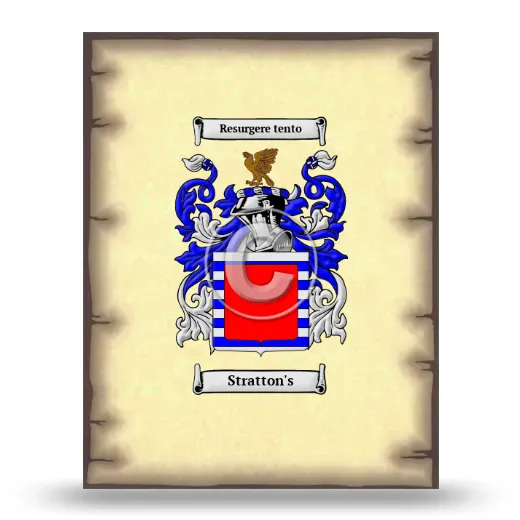 Stratton's Coat of Arms Print