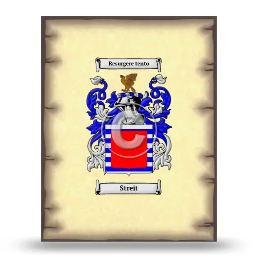Streit Coat of Arms Print