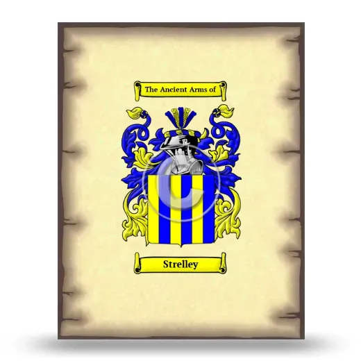 Strelley Coat of Arms Print