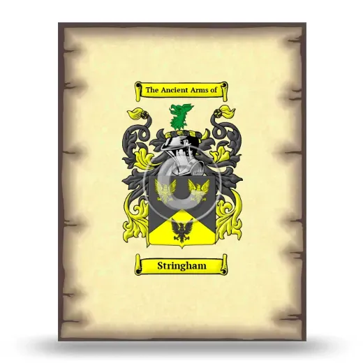 Stringham Coat of Arms Print