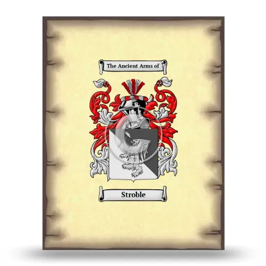 Stroble Coat of Arms Print