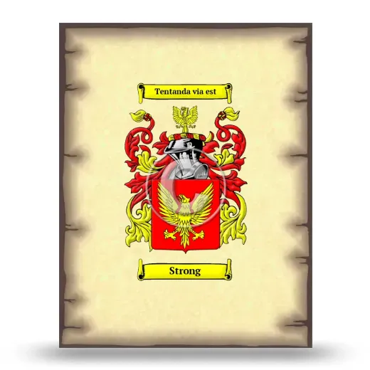 Strong Coat of Arms Print