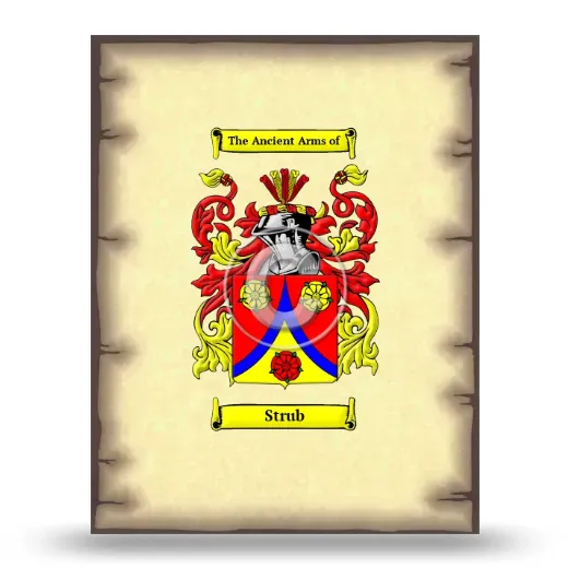 Strub Coat of Arms Print