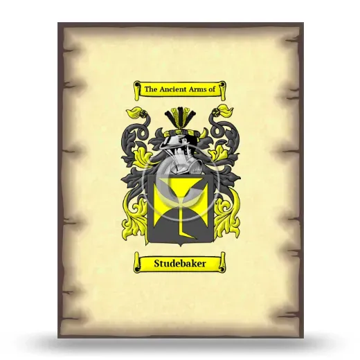 Studebaker Coat of Arms Print