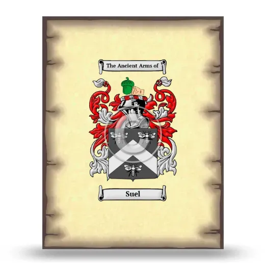 Suel Coat of Arms Print