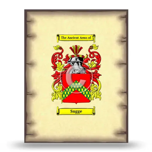 Sugge Coat of Arms Print