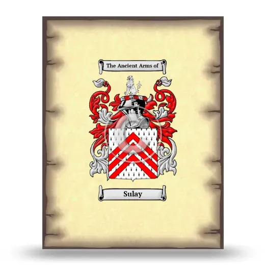 Sulay Coat of Arms Print