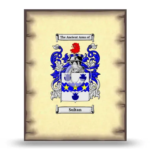 Sultan Coat of Arms Print