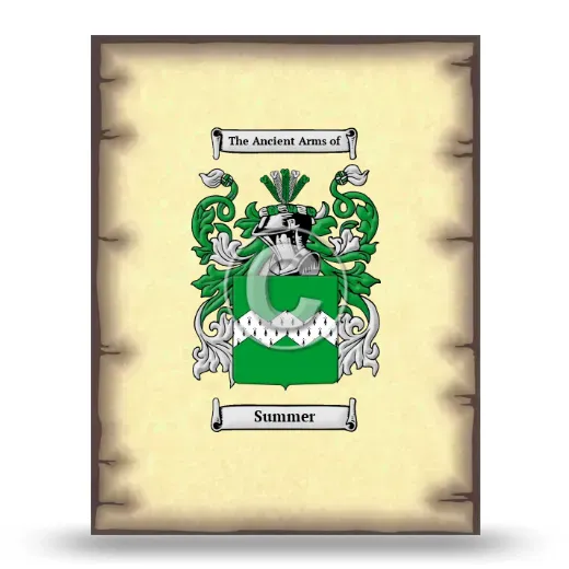 Summer Coat of Arms Print