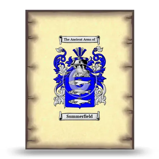 Summerfield Coat of Arms Print