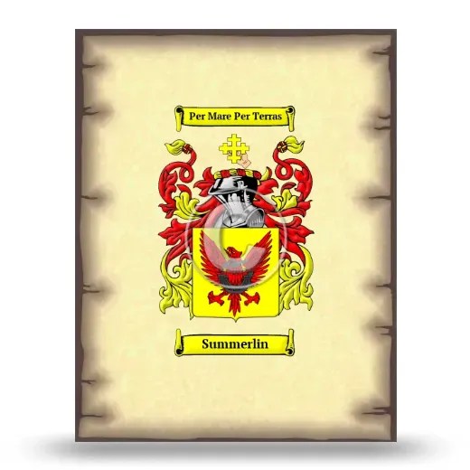 Summerlin Coat of Arms Print