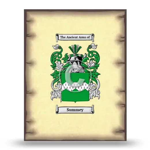 Summey Coat of Arms Print