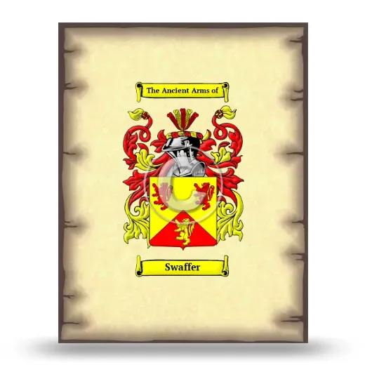 Swaffer Coat of Arms Print