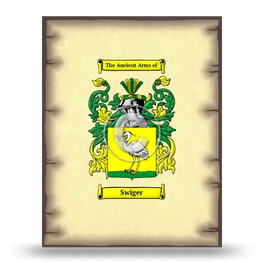 Swiger Coat of Arms Print