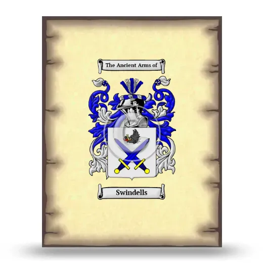 Swindells Coat of Arms Print