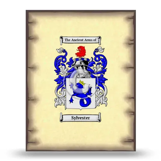 Sylvester Coat of Arms Print