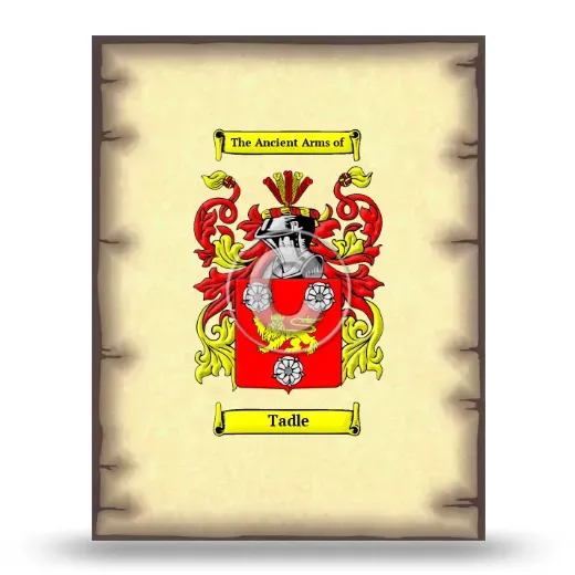 Tadle Coat of Arms Print