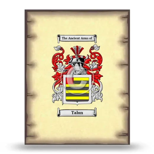 Talun Coat of Arms Print
