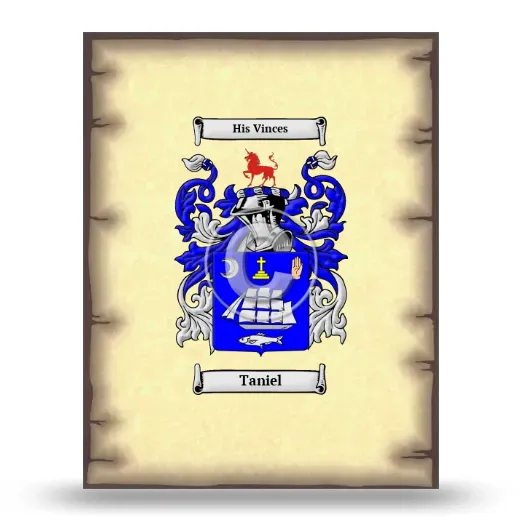 Taniel Coat of Arms Print