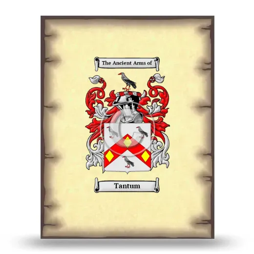 Tantum Coat of Arms Print