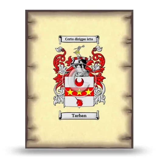 Tarban Coat of Arms Print