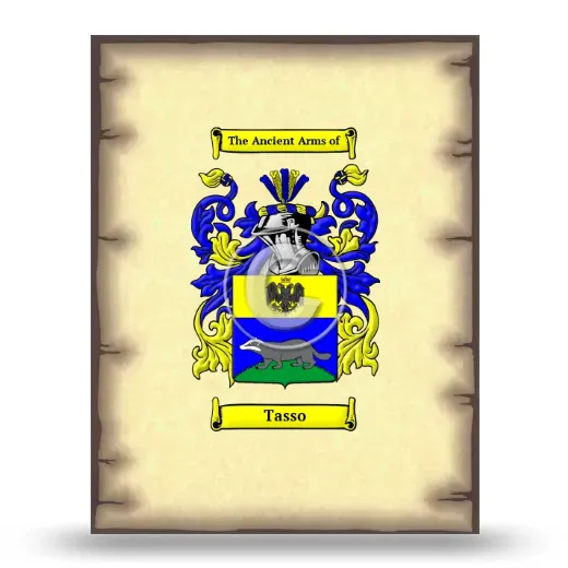 Tasso Coat of Arms Print