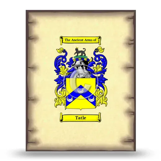 Tatle Coat of Arms Print