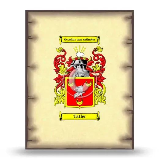Tatler Coat of Arms Print