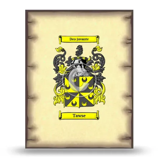 Tawse Coat of Arms Print