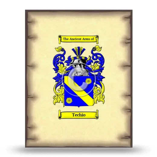 Techio Coat of Arms Print