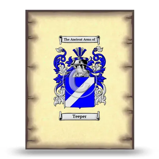 Teeper Coat of Arms Print