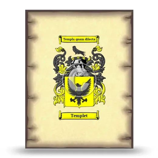 Templet Coat of Arms Print