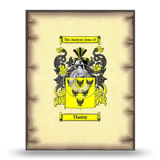 Thainy Coat of Arms Print