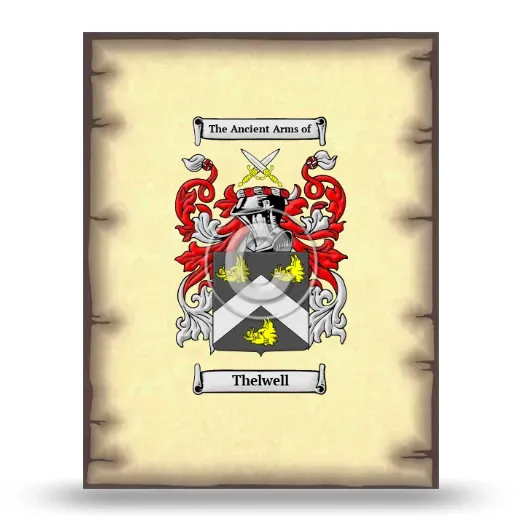 Thelwell Coat of Arms Print