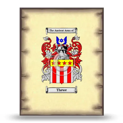 Thewe Coat of Arms Print