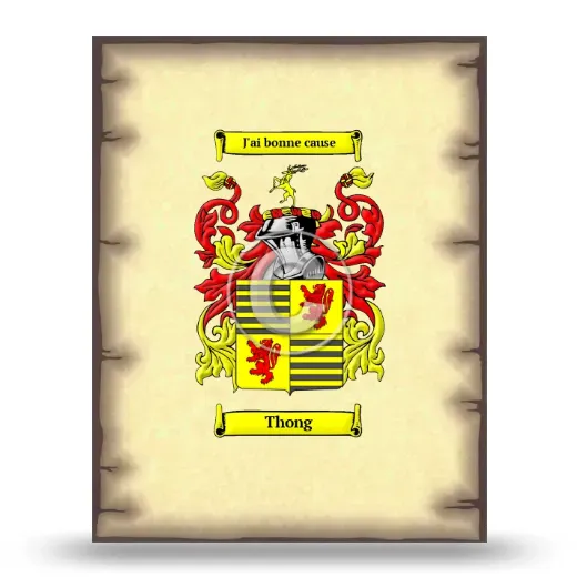 Thong Coat of Arms Print