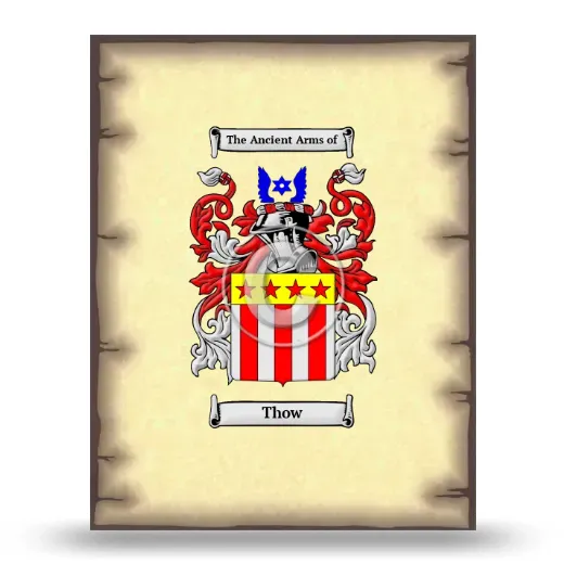 Thow Coat of Arms Print