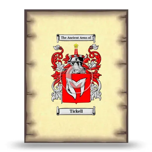 Tickell Coat of Arms Print