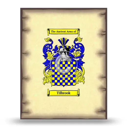 Tilbrook Coat of Arms Print