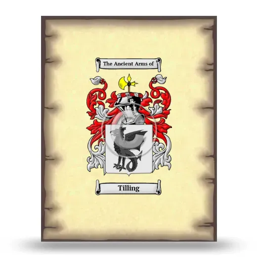 Tilling Coat of Arms Print