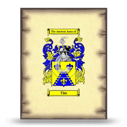 Tim Coat of Arms Print