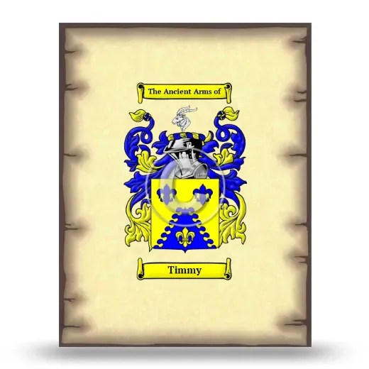 Timmy Coat of Arms Print