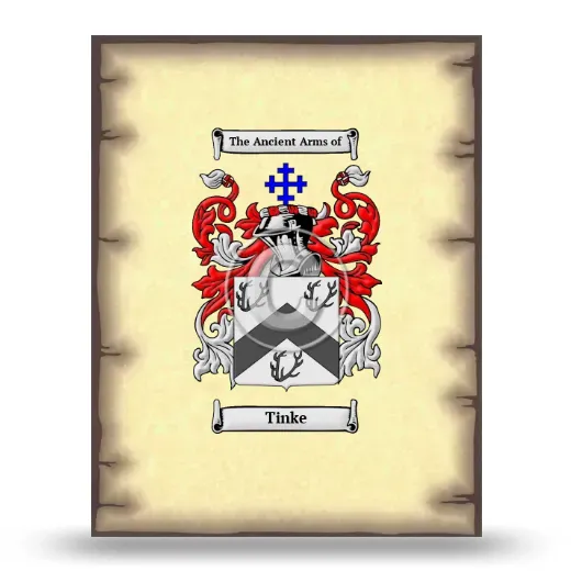 Tinke Coat of Arms Print