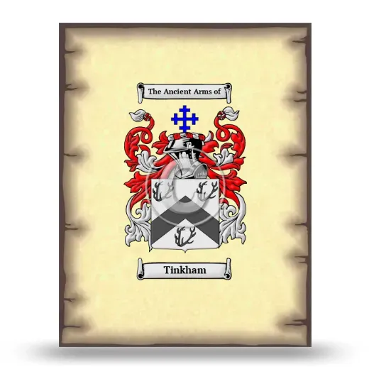 Tinkham Coat of Arms Print